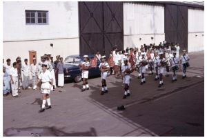 20 Även Sri Lankas flottas musikkår spelade när anlände Colombo.jpg